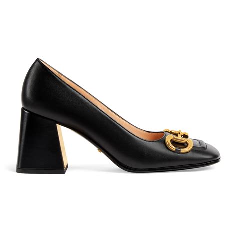 gucci midoire mid heel pump